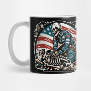 Skeleton Paramedic CPR Mug